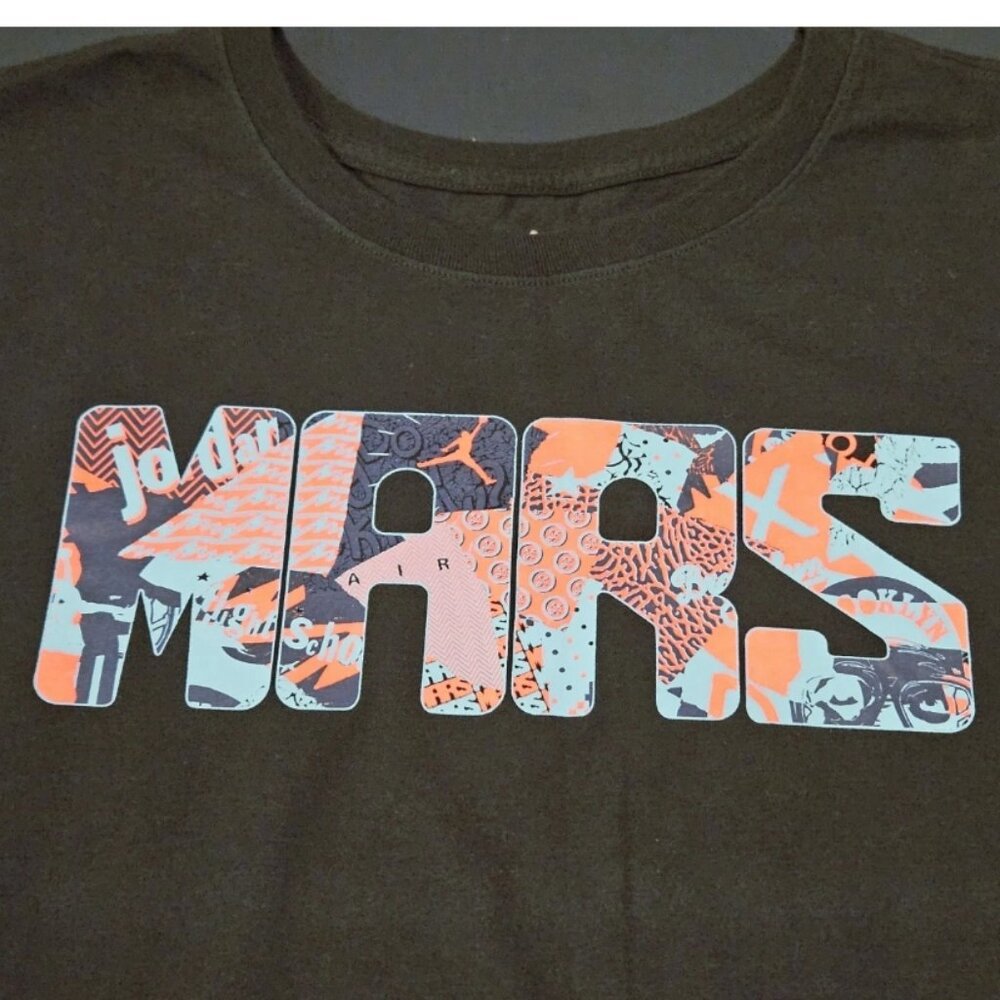 Air Jordan T-Shirt Mars  Size 2XL Men's Black  561416-00A